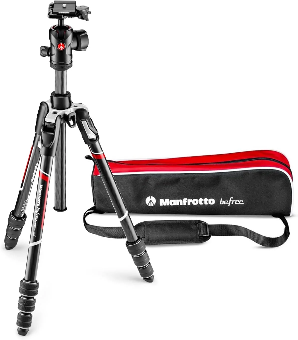 کیت سه پایه دوربین مسافرتی Manfrotto Befree Advanced Twist مدل MKBFRTC4 BH