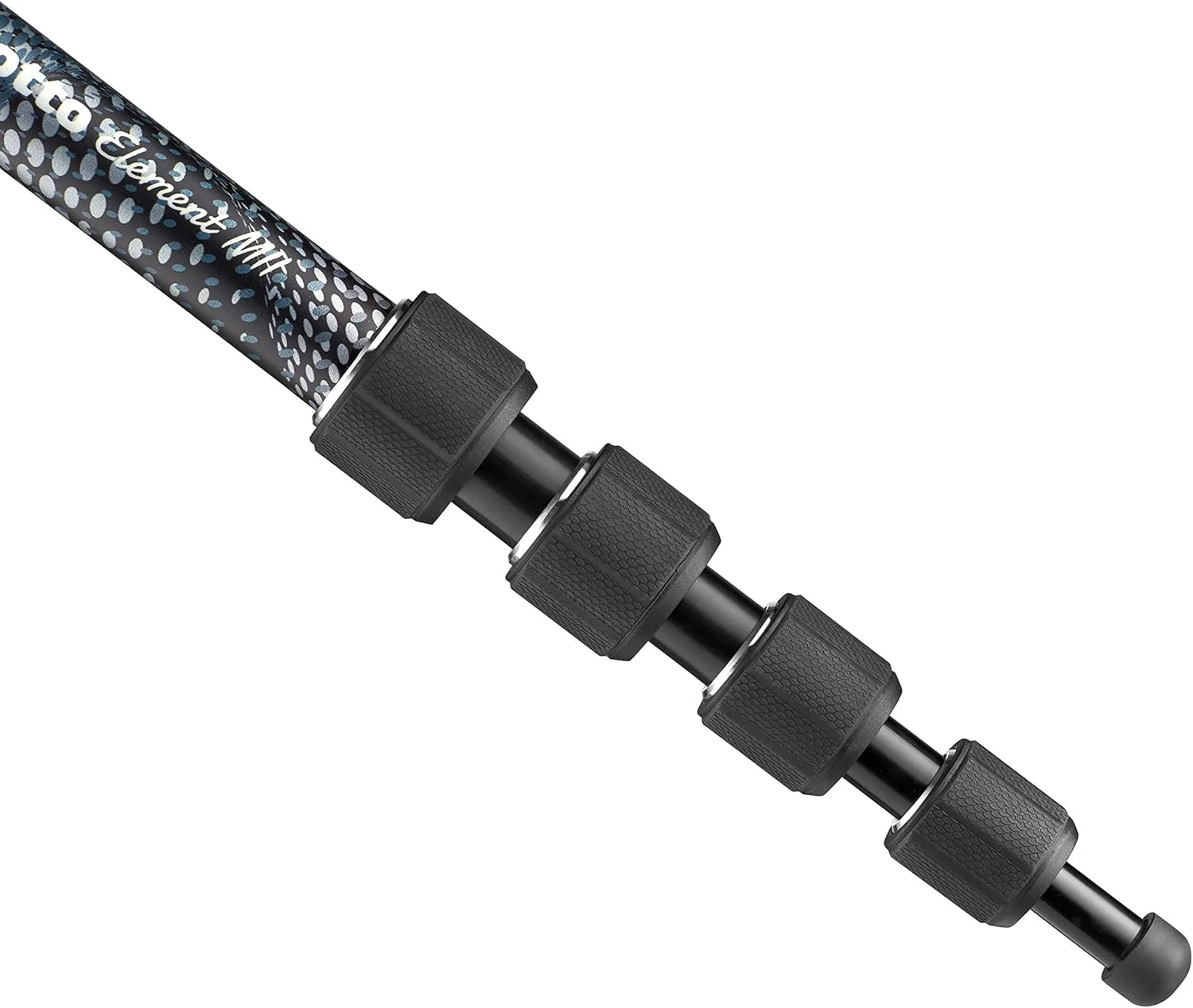 تک پایه دوربین مسافرتی آلومینیومی 5 قسمتی سبک وزن Manfrotto Element MII MMELMIIA5BK، با بند مچی، دستگیره لاستیکی، قفل های چرخشی، تحمل بار تا 15 کیلوگرم، برای دوربین های کامپکت، بدون آینه، DSLR، مشکی تک پایه دوربین مسافرتی آلومینیومی 5 قسمتی سبک وزن Manfrotto Element MII MMELMIIA5BK، با بند مچی، دستگیره لاستیکی، قفل های چرخشی، تحمل بار تا 15 کیلوگرم، برای دوربین های کامپکت، بدون آینه، DSLR، مشکی