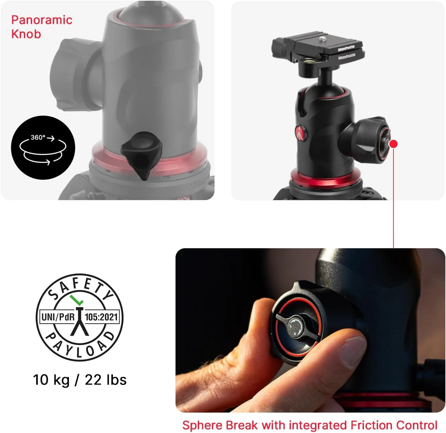 کیت سه پایه آلومینیومی Manfrotto 290XTRA با هد توپی 496، پایه های 3 قسمتی، 4 موقعیت زاویه، قفل های اهرمی سریع، صفحه Arca-Swiss، حداکثر وزن قابل تحمل 10 کیلوگرم، کیف شانه ای، برای دوربین های DSLR، بدون آینه، دوربین های کامپکت کیت سه پایه آلومینیومی Manfrotto 290XTRA با هد توپی 496، پایه های 3 قسمتی، 4 موقعیت زاویه، قفل های اهرمی سریع، صفحه Arca-Swiss، حداکثر وزن قابل تحمل 10 کیلوگرم، کیف شانه ای، برای دوربین های DSLR، بدون آینه، دوربین های کامپکت