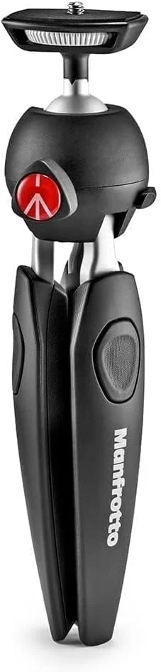 سه پایه کوچک دو قسمتی Manfrotto Pixi Evo برای دوربین های DSLR، مشکی، Mtpixievo-Bk، M