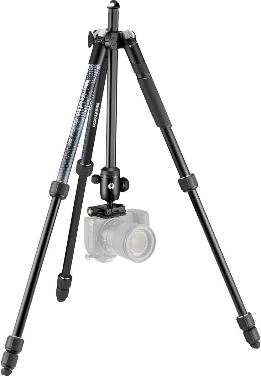 سه پایه دوربین مسافرتی آلومینیومی سبک وزن Manfrotto Element MII MKELMII4BK-BH، به همراه کیف حمل، هد توپی سازگار با Arca، پایه های 4 قسمتی، قفل های چرخشی، تحمل وزن تا 8 کیلوگرم، برای دوربین های بدون آینه و DSLR سه پایه دوربین مسافرتی آلومینیومی سبک وزن Manfrotto Element MII MKELMII4BK-BH، به همراه کیف حمل، هد توپی سازگار با Arca، پایه های 4 قسمتی، قفل های چرخشی، تحمل وزن تا 8 کیلوگرم، برای دوربین های بدون آینه و DSLR