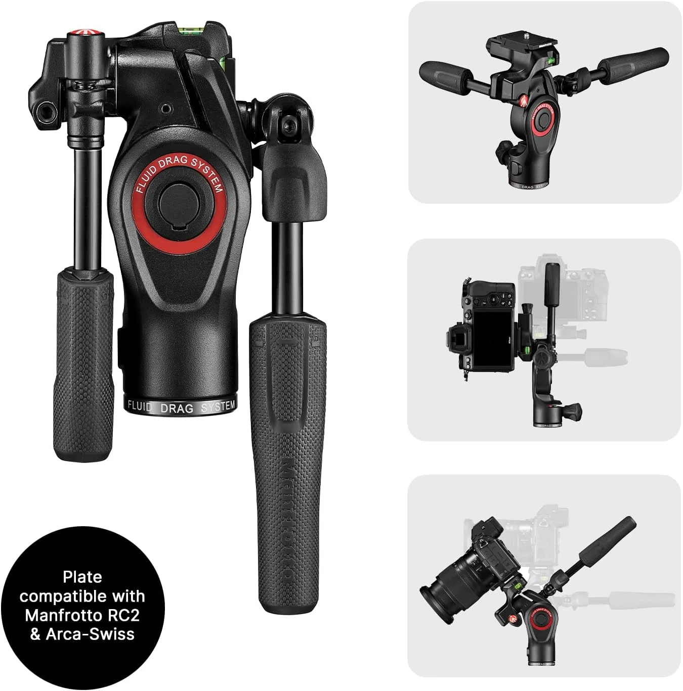 کیت سه پایه پیشرفته Manfrotto Befree 3-Way Live، سه پایه و هد سیال آلومینیومی برای دوربین ها و دوربین های فیلمبرداری تا 6 کیلوگرم، فوق العاده جمع و جور، لوازم جانبی عکاسی برای تولید محتوا، عکس و فیلم کیت سه پایه پیشرفته Manfrotto Befree 3-Way Live، سه پایه و هد سیال آلومینیومی برای دوربین ها و دوربین های فیلمبرداری تا 6 کیلوگرم، فوق العاده جمع و جور، لوازم جانبی عکاسی برای تولید محتوا، عکس و فیلم