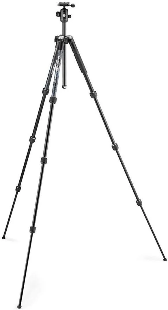 سه پایه دوربین مسافرتی آلومینیومی سبک وزن Manfrotto Element MII MKELMII4BK-BH، به همراه کیف حمل، هد توپی سازگار با Arca، پایه های 4 قسمتی، قفل های چرخشی، تحمل وزن تا 8 کیلوگرم، برای دوربین های بدون آینه و DSLR سه پایه دوربین مسافرتی آلومینیومی سبک وزن Manfrotto Element MII MKELMII4BK-BH، به همراه کیف حمل، هد توپی سازگار با Arca، پایه های 4 قسمتی، قفل های چرخشی، تحمل وزن تا 8 کیلوگرم، برای دوربین های بدون آینه و DSLR
