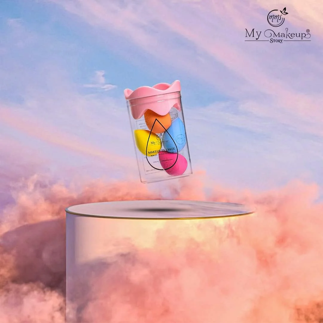 MMS MYMAKEUPSTORY داستان آرایش من | MM Sponge Mini | چند رنگ مینی | ترکیب برای کرم پودر، پودر و کانسیلر MMS MYMAKEUPSTORY داستان آرایش من | MM Sponge Mini | چند رنگ مینی | ترکیب برای کرم پودر، پودر و کانسیلر