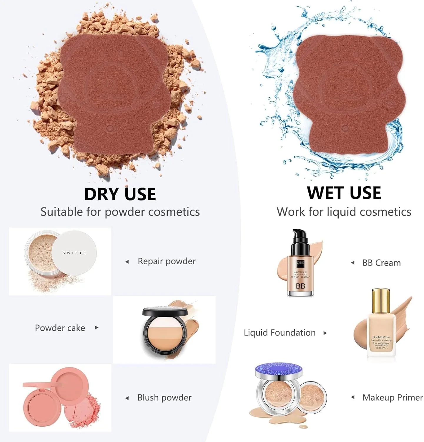 Makeup Sponge Set, Multi-Colored Beauty Blender for Foundation, Powder and Cream, Non-Latex Cosmetic Puff with Cute Design for Flawless Makeup Application, Washable Sponges, Colorful, 8 Pcs Makeup Sponge Set, Multi-Colored Beauty Blender for Foundation, Powder and Cream, Non-Latex Cosmetic Puff with Cute Design for Flawless Makeup Application, Washable Sponges, Colorful, 8 Pcs