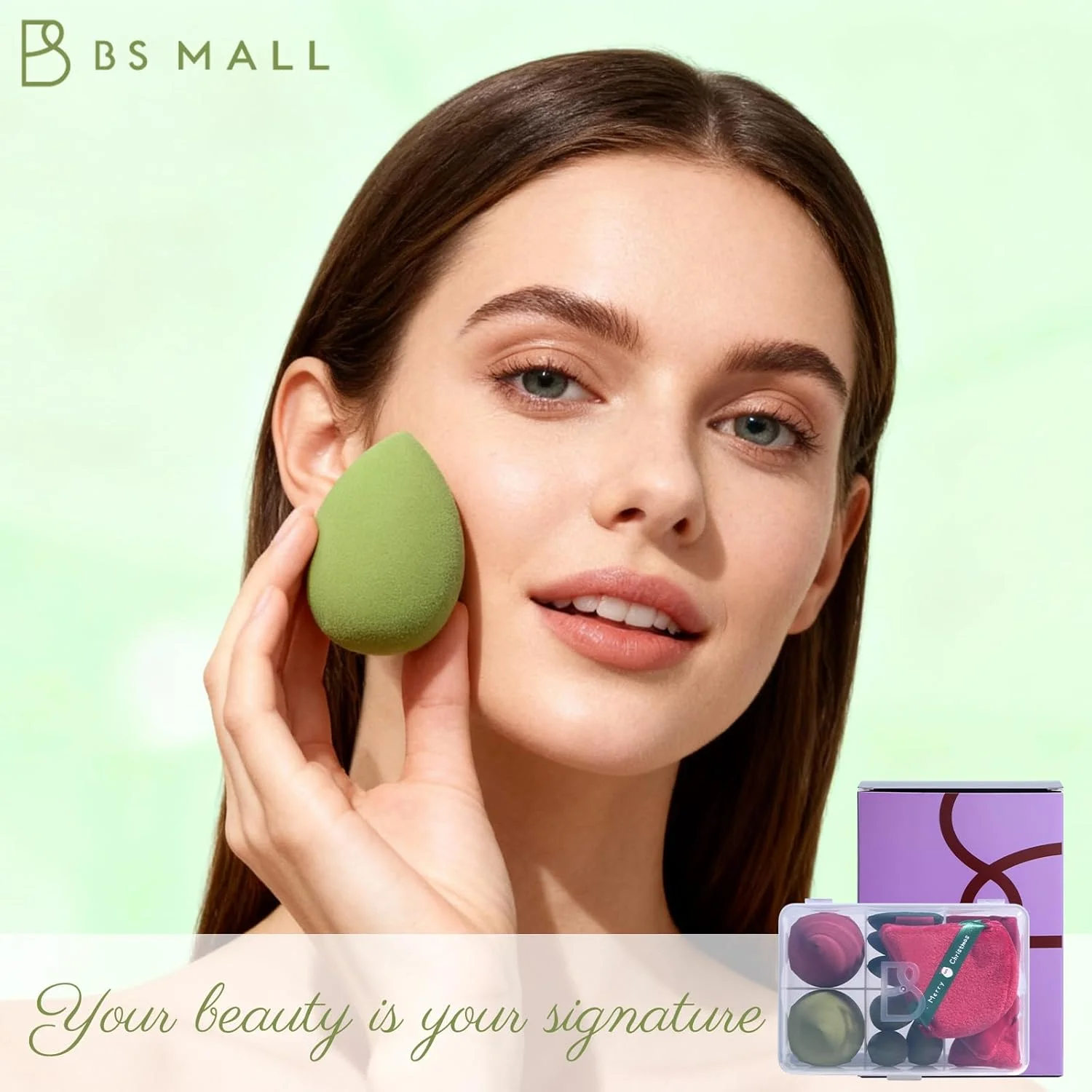 ست اسفنج آرایشی BS-MALL پاف مثلثی 14 عددی برای مایع، کرم و پودر، اسفنج های آرایشی چند رنگ و اسفنج آرایشی مینی (سبز قرمز) ست اسفنج آرایشی BS-MALL پاف مثلثی 14 عددی برای مایع، کرم و پودر، اسفنج های آرایشی چند رنگ و اسفنج آرایشی مینی (سبز قرمز)