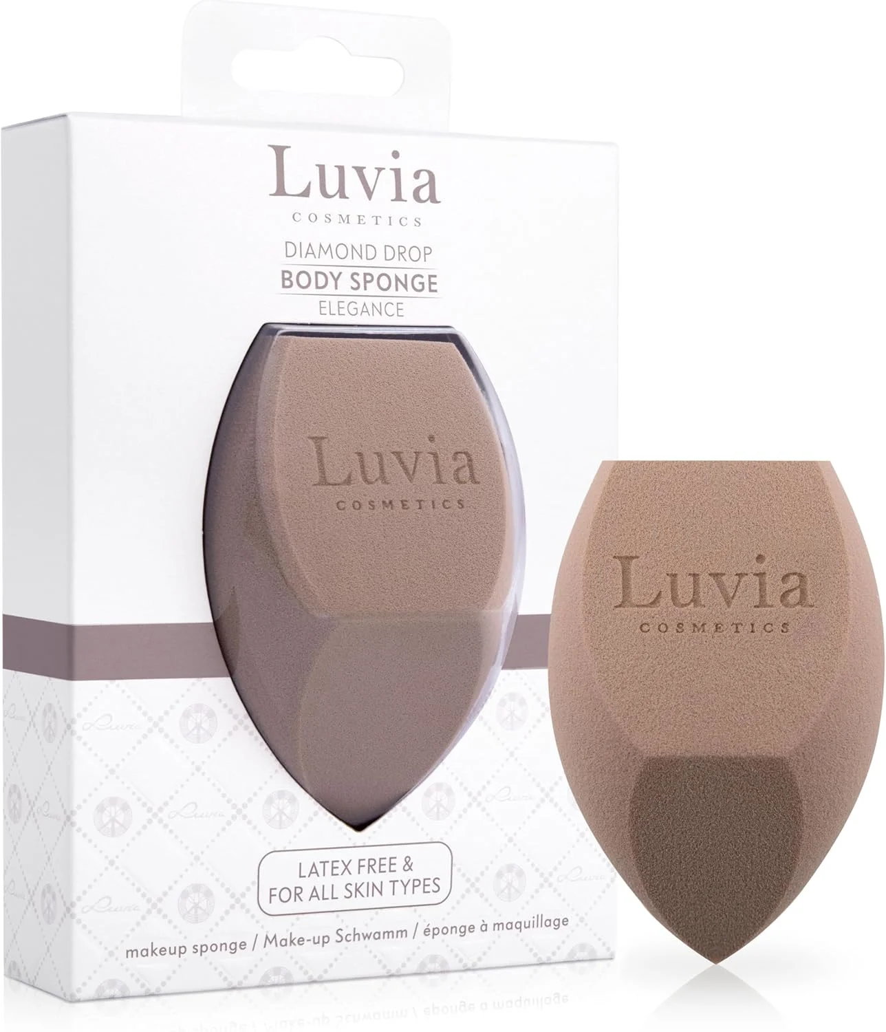 اسفنج آرایشی بزرگ Luvia Beauty Blender، تخم مرغ آرایشی XXL، اسفنج گیاهی برای بدن و صورت، ایده آل برای فونداسیون، کانسیلر، تکنیک های هایلایتر و آرایش پودری اسفنج آرایشی بزرگ Luvia Beauty Blender، تخم مرغ آرایشی XXL، اسفنج گیاهی برای بدن و صورت، ایده آل برای فونداسیون، کانسیلر، تکنیک های هایلایتر و آرایش پودری