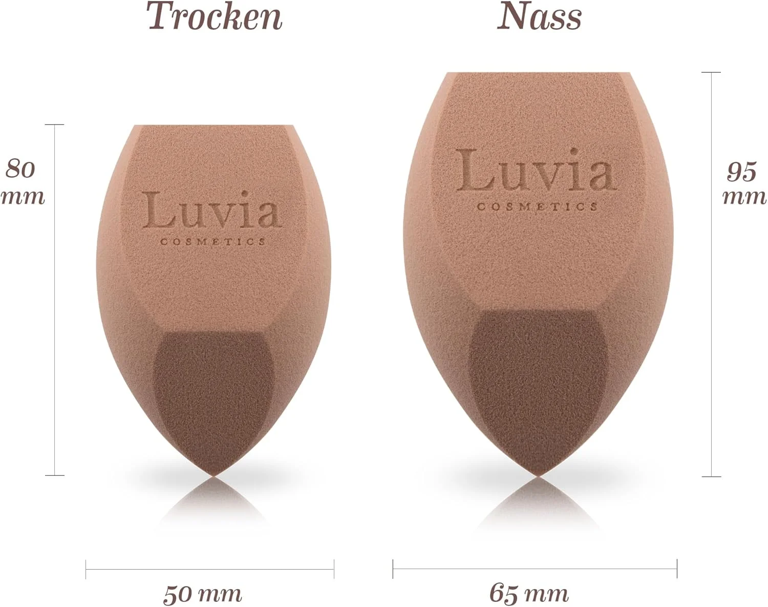 اسفنج آرایشی بزرگ Luvia Beauty Blender، تخم مرغ آرایشی XXL، اسفنج گیاهی برای بدن و صورت، ایده آل برای فونداسیون، کانسیلر، تکنیک های هایلایتر و آرایش پودری اسفنج آرایشی بزرگ Luvia Beauty Blender، تخم مرغ آرایشی XXL، اسفنج گیاهی برای بدن و صورت، ایده آل برای فونداسیون، کانسیلر، تکنیک های هایلایتر و آرایش پودری
