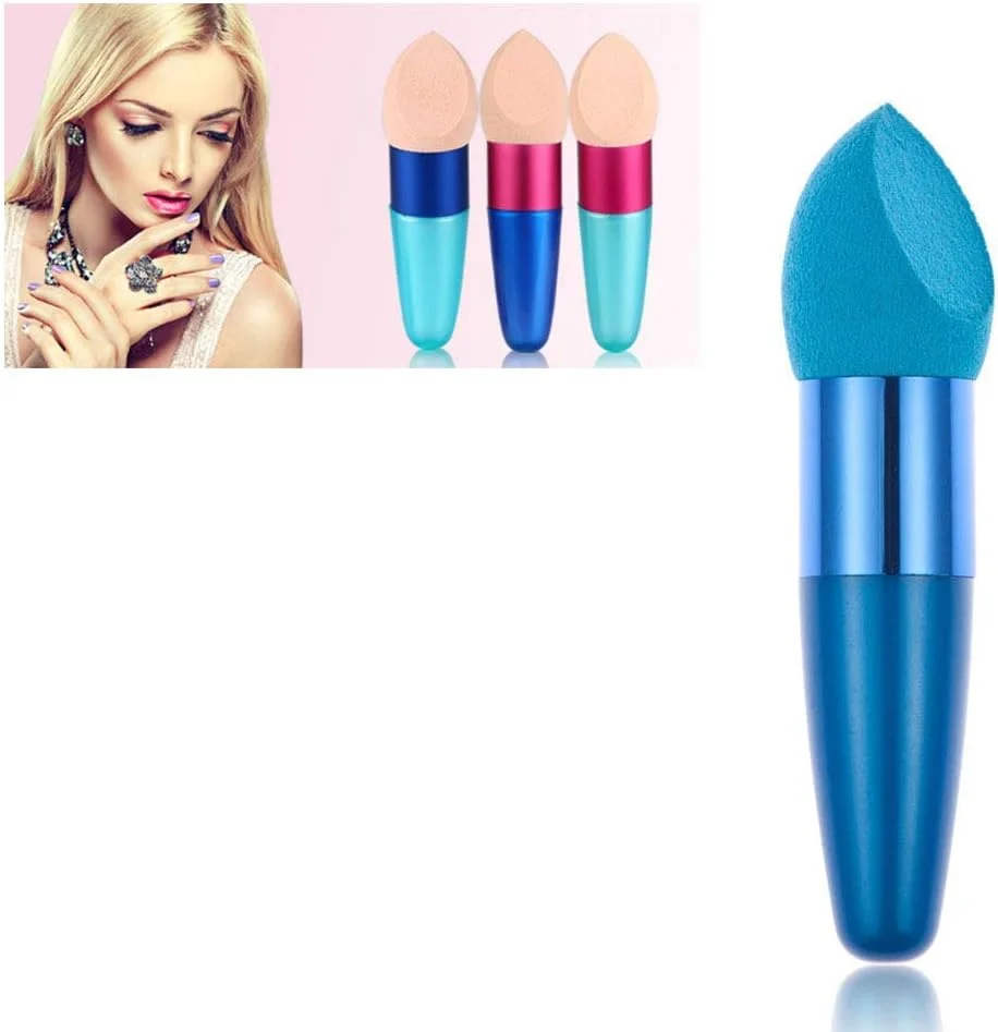 Lollipop Makeup Brushes Cosmetic Tool Wet&Dry Use Makeup Sponge Blender Foundation Blender Sponges For Liquid Cream Concealer Random Lollipop Makeup Brushes Cosmetic Tool Wet&Dry Use Makeup Sponge Blender Foundation Blender Sponges For Liquid Cream Concealer Random