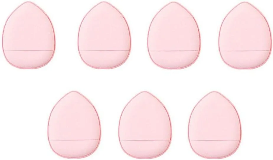 پد انگشتی کوپیدا 14 عددی، پد مینی آرایشی، ابزار آرایشی فوق العاده نرم، مناسب برای کرم پودر، کانسیلر، کرم ترمیم کننده، سایه چشم، مرطوب و خشک، همراه با جعبه نگهداری