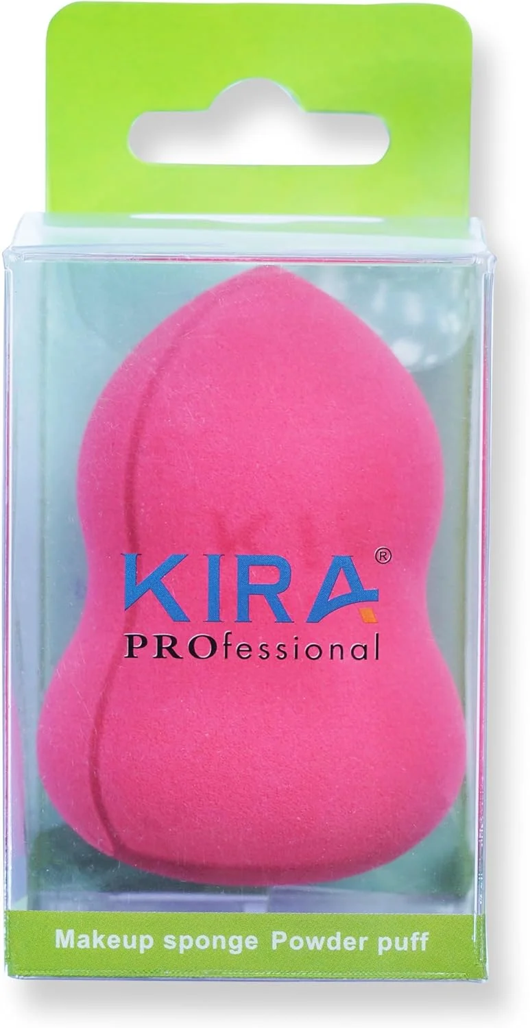 پد آرایشی اسفنجی KIRA برای پودر، کانسیلر و کرم پودر (رنگ و شکل ممکن است متفاوت باشد) - 01 عدد پد آرایشی اسفنجی KIRA برای پودر، کانسیلر و کرم پودر (رنگ و شکل ممکن است متفاوت باشد) - 01 عدد