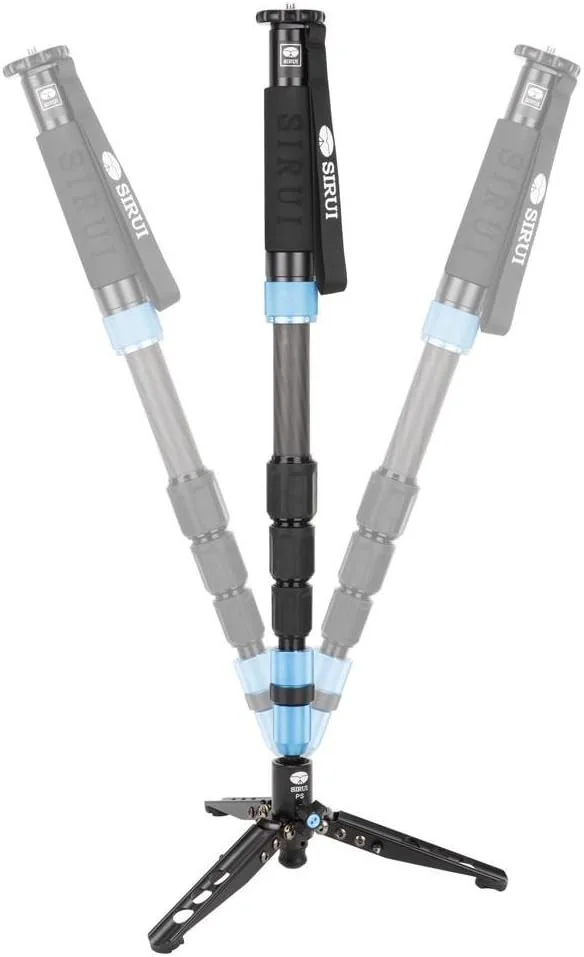 تک پایه کربنی عکس/فیلم Sirui P-224SR/VA-5 به همراه هد VA5، خاکستری تک پایه کربنی عکس/فیلم Sirui P-224SR/VA-5 به همراه هد VA5، خاکستری