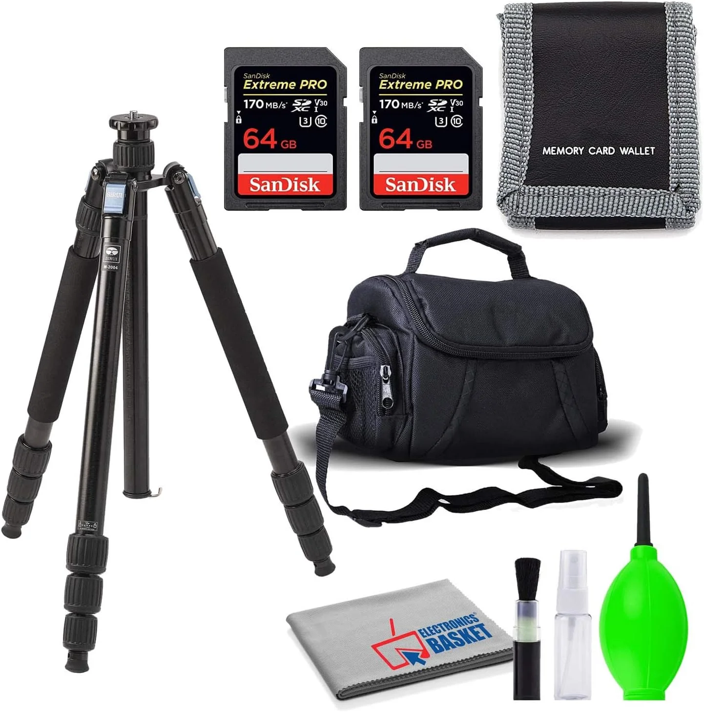 سه پایه آلومینیومی ضد آب Sirui W-2004