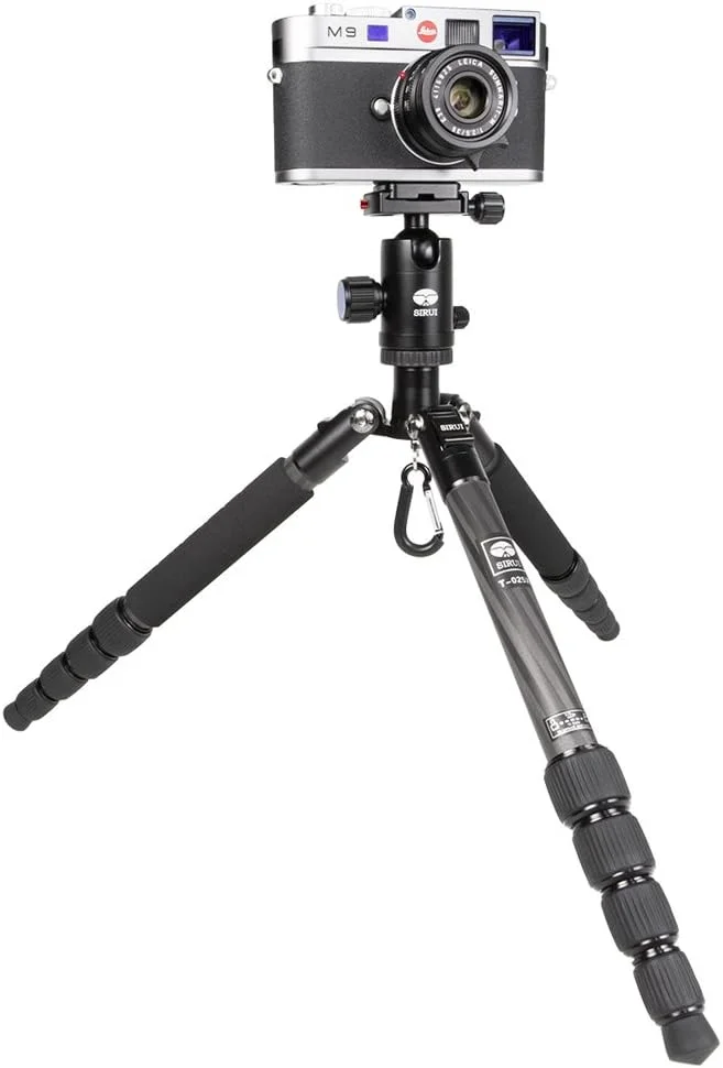 سه پایه فوق سبک مسافرتی کربنی Sirui T-025X/C-10S (سه پایه مسافرتی کربنی بسیار سبک با سر توپی 360 درجه، ابعاد بسته بندی بسیار کوچک) کربن سه پایه فوق سبک مسافرتی کربنی Sirui T-025X/C-10S (سه پایه مسافرتی کربنی بسیار سبک با سر توپی 360 درجه، ابعاد بسته بندی بسیار کوچک) کربن