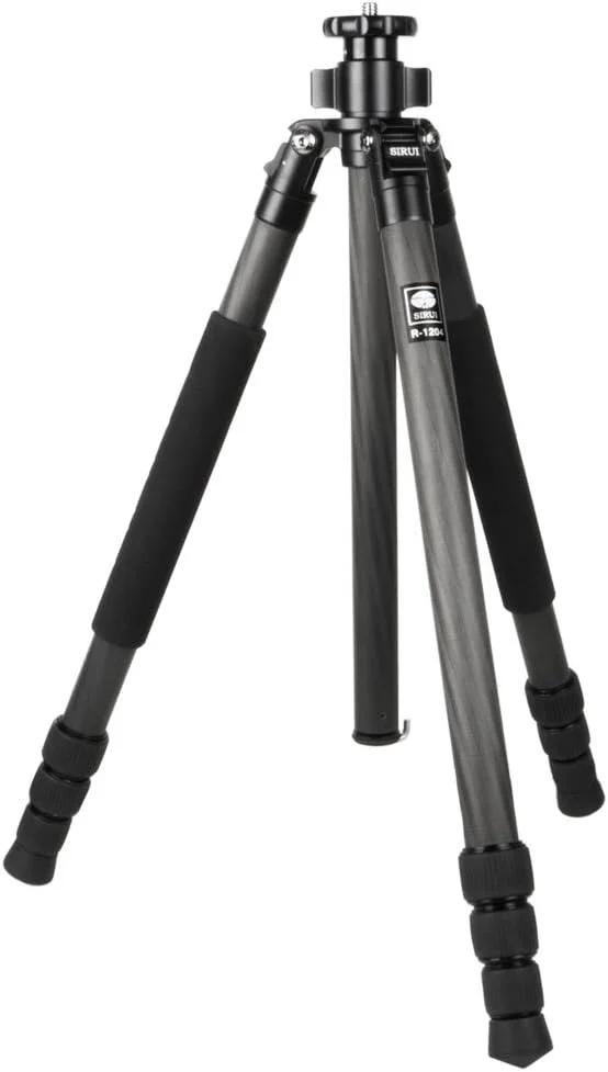 سه پایه استودیویی خبرنگاری SIRUI R-1204 / ارتفاع 159 سانتی متر / وزن 1.0 کیلوگرم / حداکثر بار 10 کیلوگرم / با کیف و بند / کربن