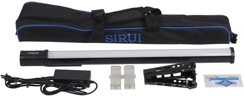 چراغ لوله ای ال ای دی RGB تلسکوپی دو منظوره Sirui T120 Pro به همراه مینی سه پایه