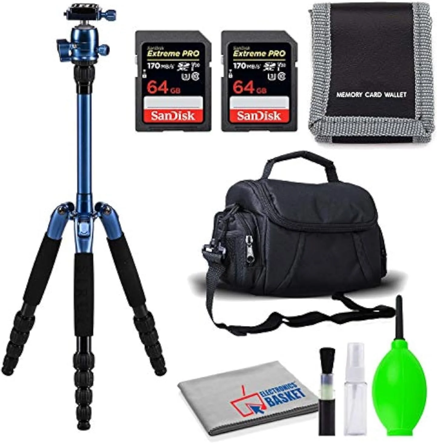 سه پایه مسافرتی سری Sirui T-005BK T-0S به همراه هد توپی B-00