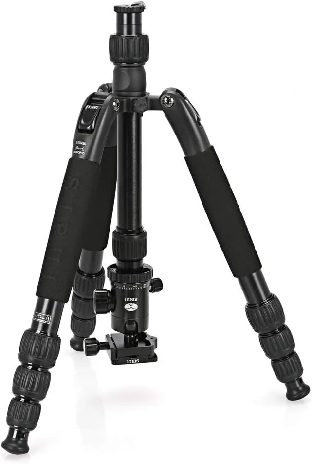 سه پایه آلومینیومی 4 قسمتی سری T مدل Sirui T-2004SK T-S با تک پایه یکپارچه سه پایه آلومینیومی 4 قسمتی سری T مدل Sirui T-2004SK T-S با تک پایه یکپارچه