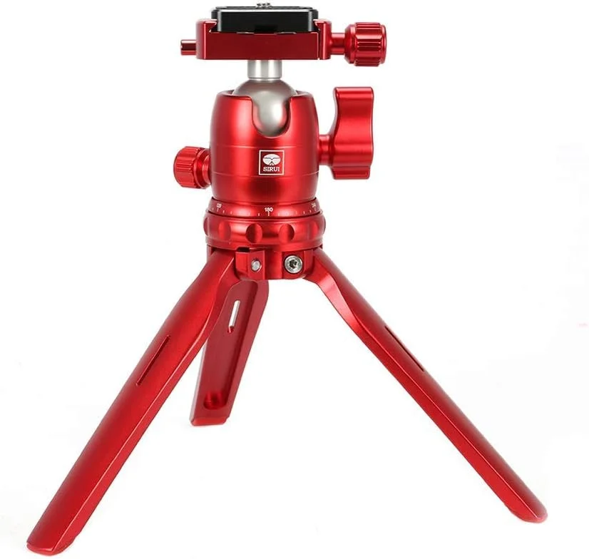 سه پایه رومیزی سوری 3T-15B به همراه هد توپی B00ki - آبی