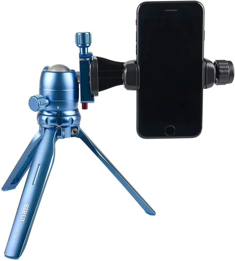 سه پایه رومیزی سوری 3T-15B به همراه هد توپی B00ki - آبی سه پایه رومیزی سوری 3T-15B به همراه هد توپی B00ki - آبی