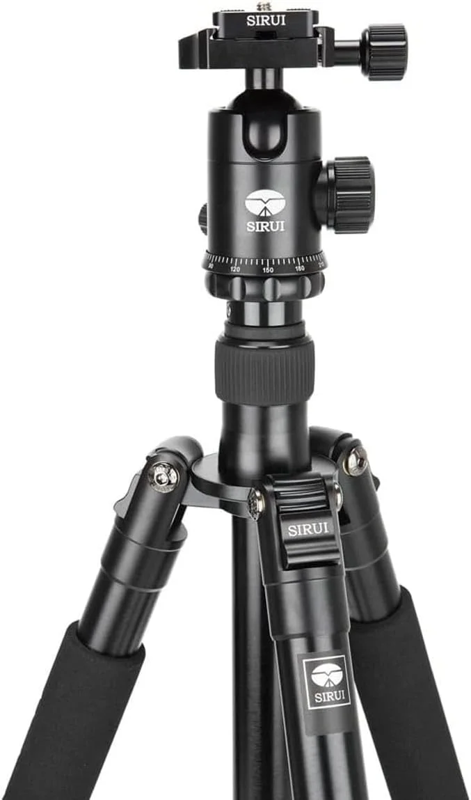 کیت سه پایه مسافرتی آلومینیومی SIRUI ET-2004 به همراه هد توپی E-20 کیت سه پایه مسافرتی آلومینیومی SIRUI ET-2004 به همراه هد توپی E-20