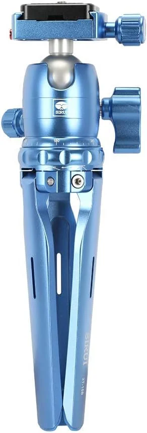 سه پایه رومیزی سوری 3T-15B به همراه هد توپی B00ki - آبی سه پایه رومیزی سوری 3T-15B به همراه هد توپی B00ki - آبی