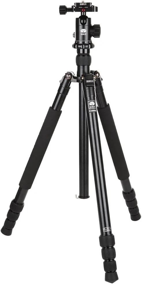 SIRUI T-1004XL/E-10 Travel Tripod with E-10 Ball Head - Black