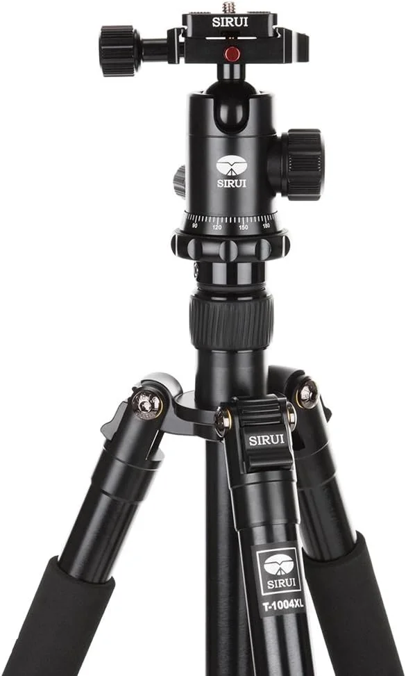SIRUI T-1004XL/E-10 Travel Tripod with E-10 Ball Head - Black SIRUI T-1004XL/E-10 Travel Tripod with E-10 Ball Head - Black