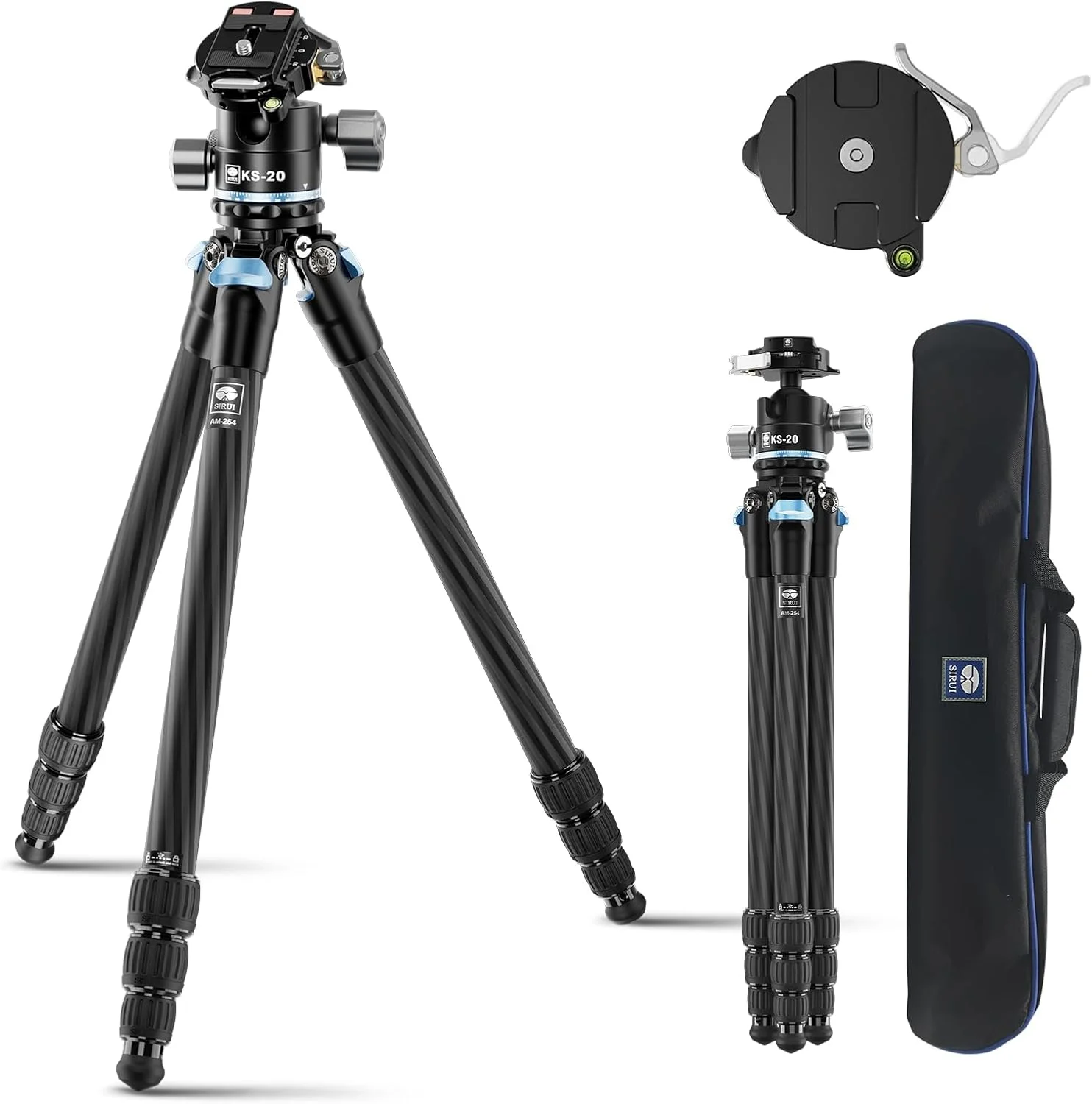 سه پایه SIRUI AM-254+KS-20