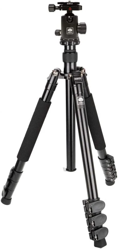 Sirui AM-2004E+G-20K Tripod with Ball Head Aluminium Height 153.8 cm Max. Maximum load: 12 kg