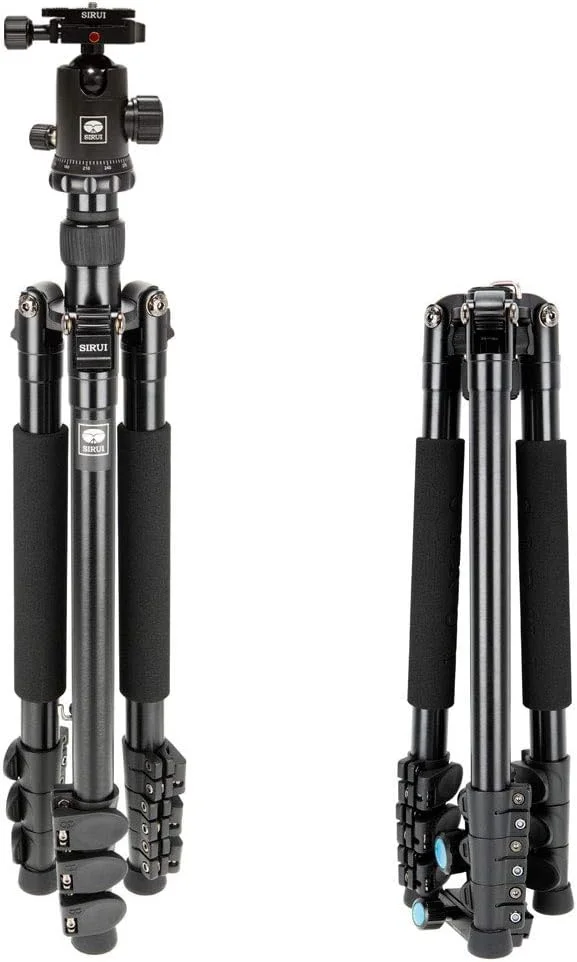 Sirui AM-2004E+G-20K Tripod with Ball Head Aluminium Height 153.8 cm Max. Maximum load: 12 kg Sirui AM-2004E+G-20K Tripod with Ball Head Aluminium Height 153.8 cm Max. Maximum load: 12 kg