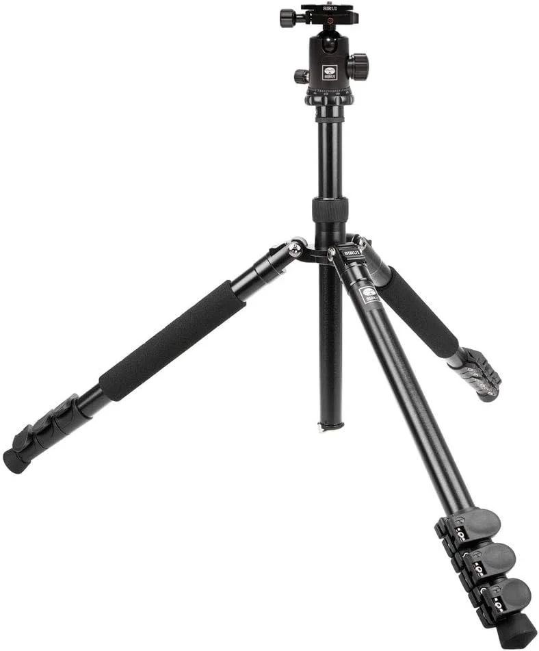 Sirui AM-2004E+G-20K Tripod with Ball Head Aluminium Height 153.8 cm Max. Maximum load: 12 kg Sirui AM-2004E+G-20K Tripod with Ball Head Aluminium Height 153.8 cm Max. Maximum load: 12 kg