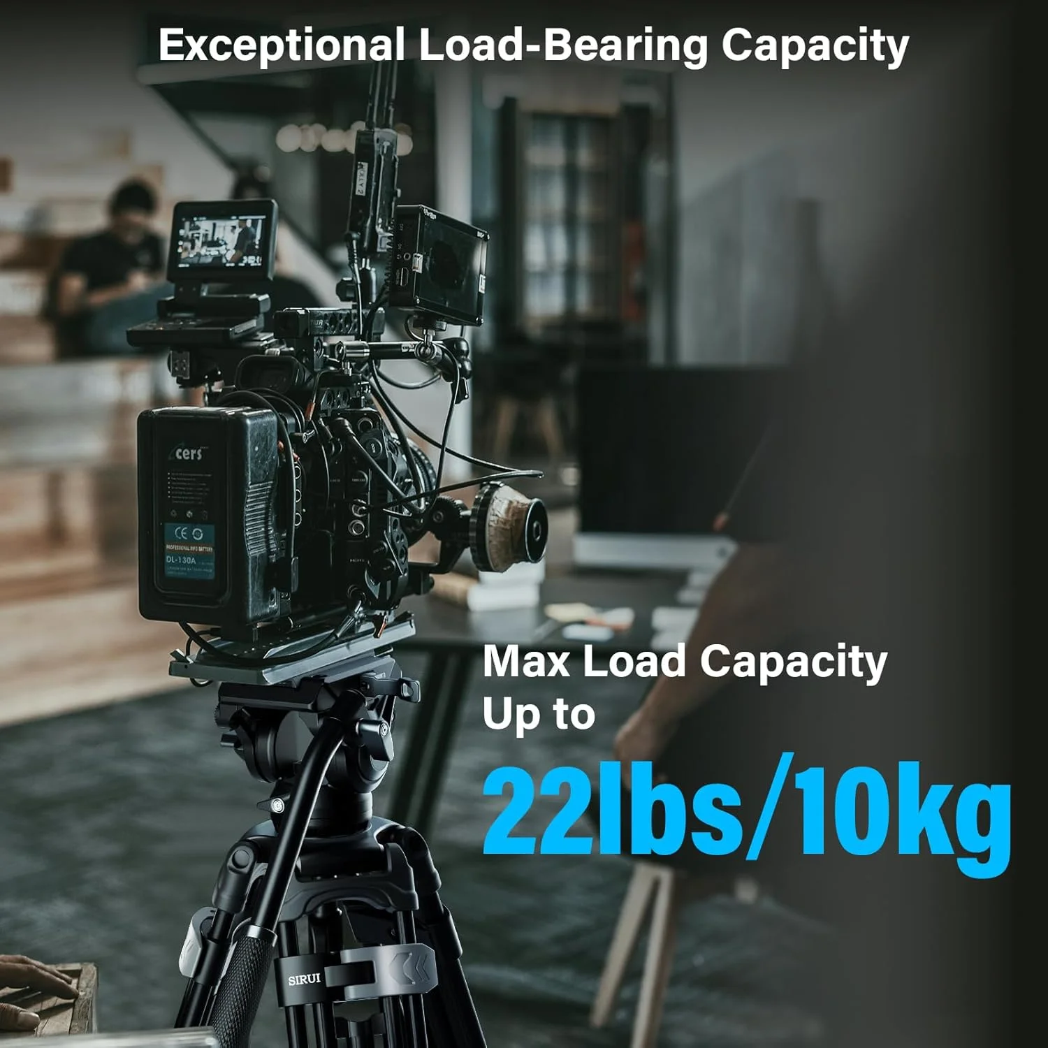 سه پایه فیلمبرداری SIRUI با سیستم رهاسازی سریع، سه پایه دوربین سنگین 74.8 اینچی با هد سیال 360 درجه سازگار با DJI RS و صفحه QR مانفروتو برای دوربین فیلمبرداری، شیب -65 درجه/90 درجه، حداکثر بار 22 پوند، AVT-01 سه پایه فیلمبرداری SIRUI با سیستم رهاسازی سریع، سه پایه دوربین سنگین 74.8 اینچی با هد سیال 360 درجه سازگار با DJI RS و صفحه QR مانفروتو برای دوربین فیلمبرداری، شیب -65 درجه/90 درجه، حداکثر بار 22 پوند، AVT-01