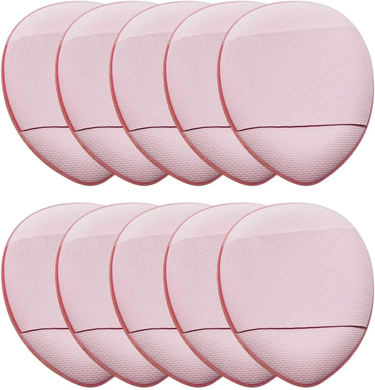 پد انگشتی مینی آرایشی پاف فوق العاده نرم ابزار آرایش زیبایی اسفنج ترکیبی لاتکس مناسب برای کانسیلر فونداسیون سایه چشم