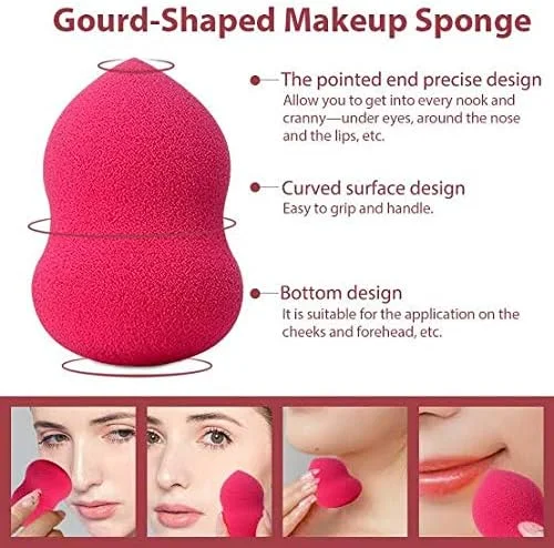 اسفنج آرایشی لوکس EDA BEAUTY (مدل GOUARD SHAPE (قرمز)) - اسفنج لوکس با استوانه فلزی (مدل GOUARD SHAPE (قرمز)) اسفنج آرایشی لوکس EDA BEAUTY (مدل GOUARD SHAPE (قرمز)) - اسفنج لوکس با استوانه فلزی (مدل GOUARD SHAPE (قرمز))