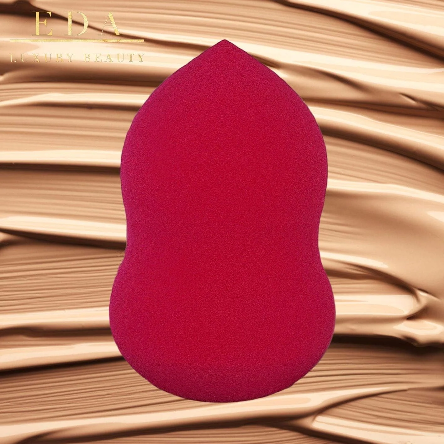 اسفنج آرایشی لوکس EDA BEAUTY (مدل GOUARD SHAPE (قرمز)) - اسفنج لوکس با استوانه فلزی (مدل GOUARD SHAPE (قرمز)) اسفنج آرایشی لوکس EDA BEAUTY (مدل GOUARD SHAPE (قرمز)) - اسفنج لوکس با استوانه فلزی (مدل GOUARD SHAPE (قرمز))