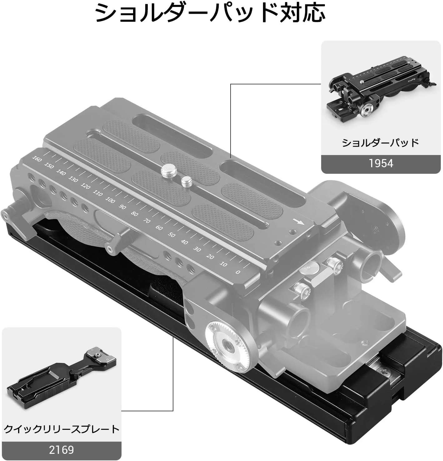 صفحه آداپتور سه پایه رهاسازی سریع یونیورسال SmallRig سازگار با صفحه Sony VCT-14 با فلز کامل - 2169 صفحه آداپتور سه پایه رهاسازی سریع یونیورسال SmallRig سازگار با صفحه Sony VCT-14 با فلز کامل - 2169