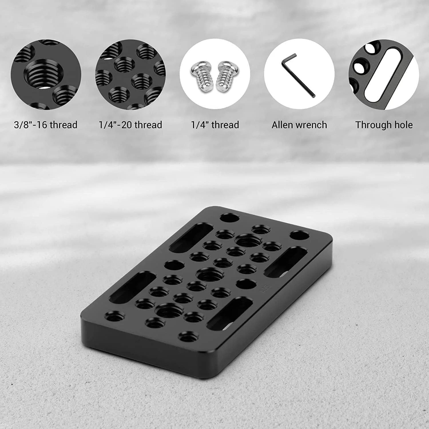 صفحه تعویض سریع دوربین SmallRig مدل 1598 - نسخه بلندتر - مناسب برای ریل بلاک ها، دم چلچله ای و میله های کوتاه صفحه تعویض سریع دوربین SmallRig مدل 1598 - نسخه بلندتر - مناسب برای ریل بلاک ها، دم چلچله ای و میله های کوتاه