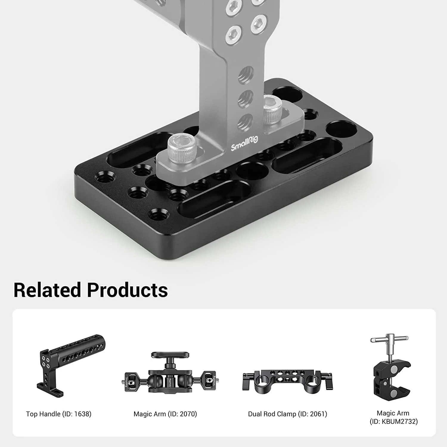 صفحه تعویض سریع دوربین SmallRig مدل 1598 - نسخه بلندتر - مناسب برای ریل بلاک ها، دم چلچله ای و میله های کوتاه صفحه تعویض سریع دوربین SmallRig مدل 1598 - نسخه بلندتر - مناسب برای ریل بلاک ها، دم چلچله ای و میله های کوتاه