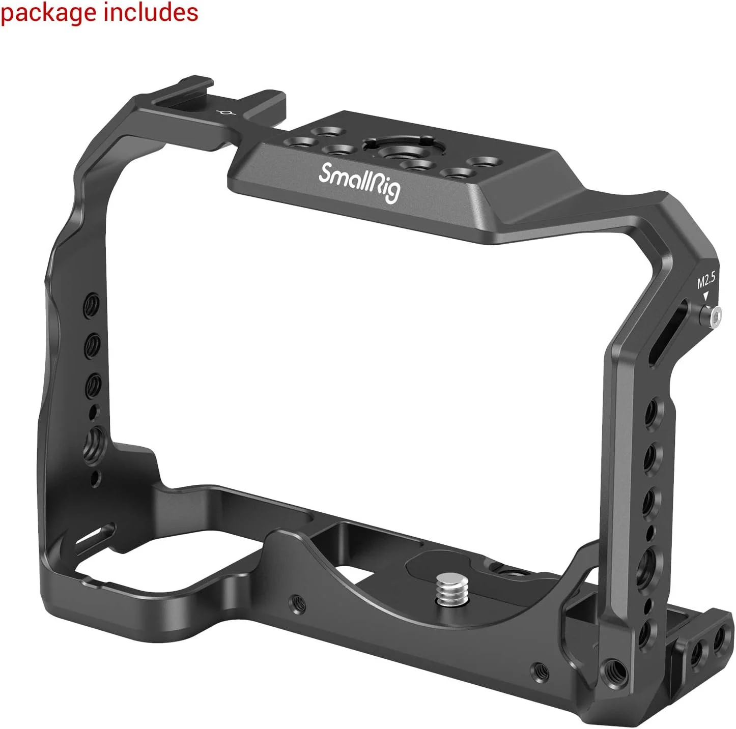 کیج آلیاژ آلومینیومی SmallRig برای دوربین Nikon Z5 / Z6 / Z7 / Z6II / Z7II با ریل ناتو داخلی و مانت کفشک سرد برای میکروفون و نور 2926B کیج آلیاژ آلومینیومی SmallRig برای دوربین Nikon Z5 / Z6 / Z7 / Z6II / Z7II با ریل ناتو داخلی و مانت کفشک سرد برای میکروفون و نور 2926B