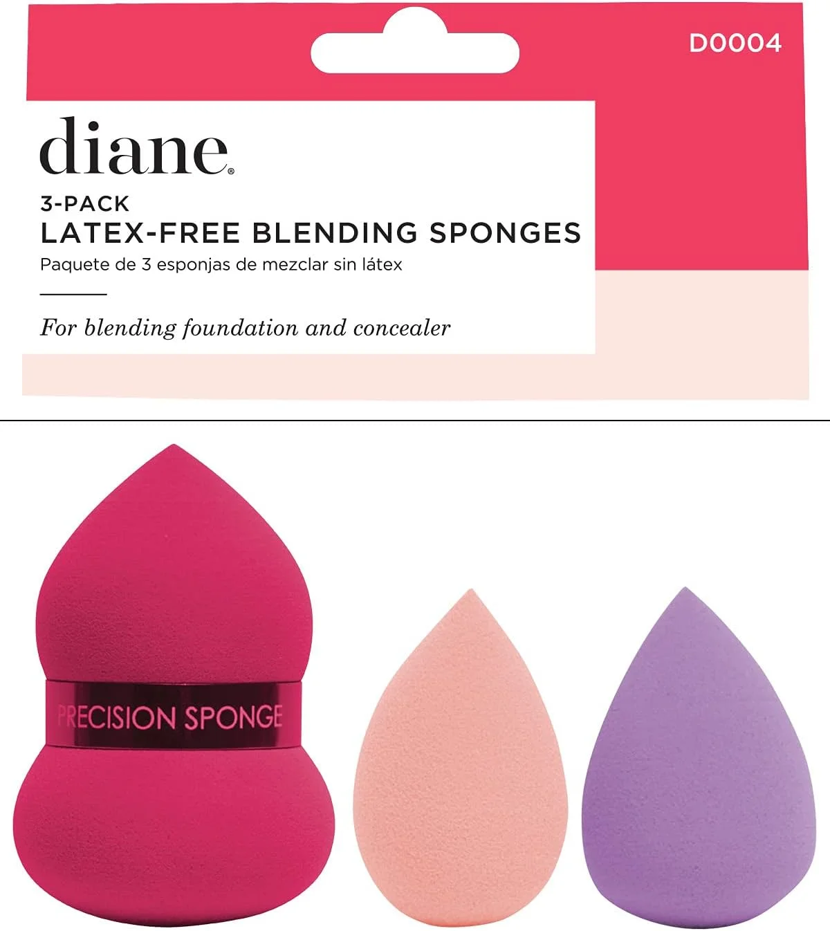اسفنج های آرایشی بدون لاتکس Diane D0004 - بسته 3 عددی اسفنج های آرایشی بدون لاتکس Diane D0004 - بسته 3 عددی