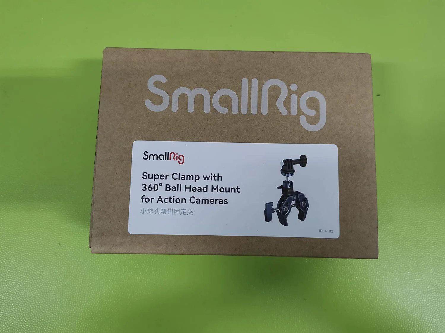 گیره سوپر اسمال ریگ با سر توپی، گیره نگهدارنده دوربین، آداپتور رهاسازی سریع برای گو پرو، مانیتور دوربین، چراغ ال ای دی، حداکثر تحمل وزن 3.5 کیلوگرم - 4102 گیره سوپر اسمال ریگ با سر توپی، گیره نگهدارنده دوربین، آداپتور رهاسازی سریع برای گو پرو، مانیتور دوربین، چراغ ال ای دی، حداکثر تحمل وزن 3.5 کیلوگرم - 4102