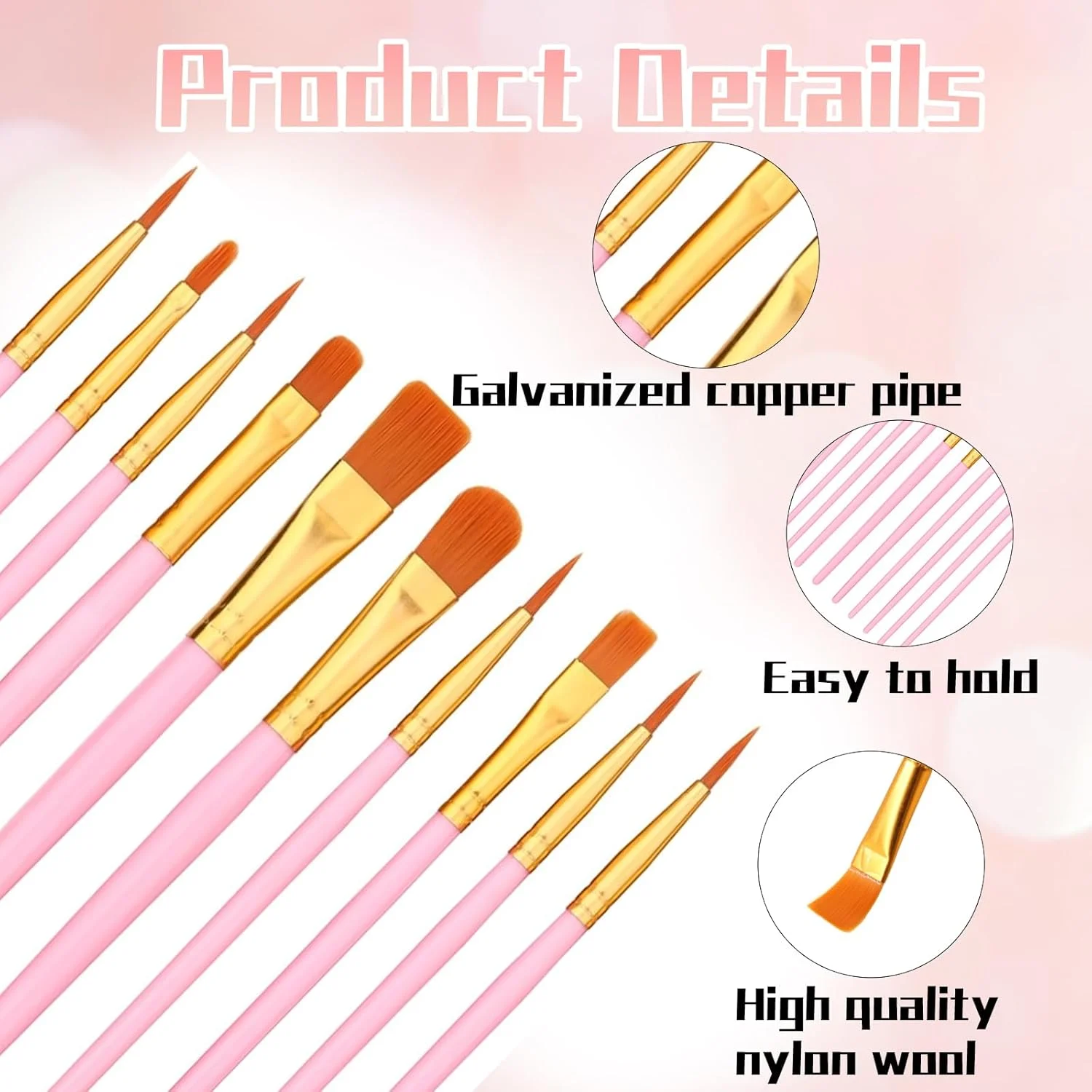 Children's Make-Up Sponge Set, Pack of 3 with 10 Makeup Brushes and 48 Make-Up Sponges, Ideal for Children's Make-Up, Theatre Make-Up and Carnival Children's Make-Up Sponge Set, Pack of 3 with 10 Makeup Brushes and 48 Make-Up Sponges, Ideal for Children's Make-Up, Theatre Make-Up and Carnival