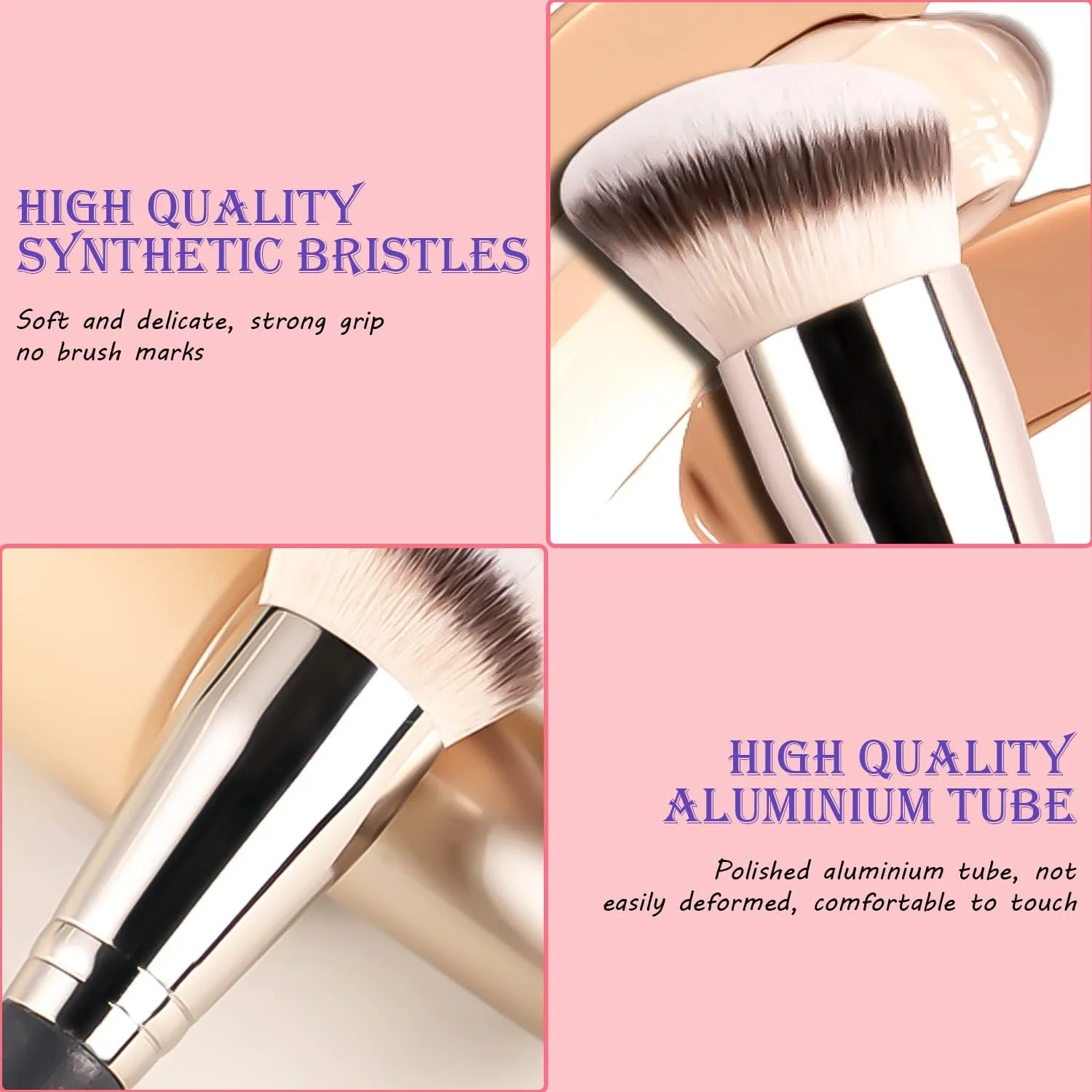 Byffoer Makeup Sponge Set, 4 Pieces Cosmetic Sponges with 1 Concealer Brush, No Latex Foundation Makeup Blending Sponges for Liquids Creams Powder Byffoer Makeup Sponge Set, 4 Pieces Cosmetic Sponges with 1 Concealer Brush, No Latex Foundation Makeup Blending Sponges for Liquids Creams Powder