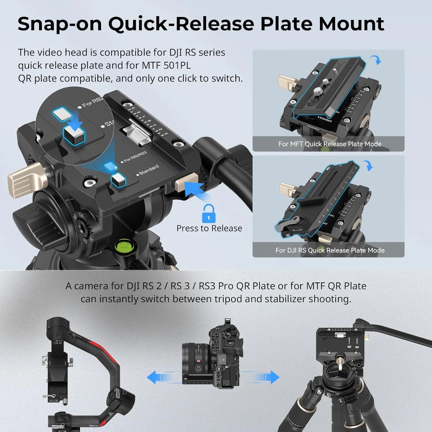 کیت سه پایه فیبر کربنی SmallRig مدل FT-S303 4643 کیت سه پایه فیبر کربنی SmallRig مدل FT-S303 4643