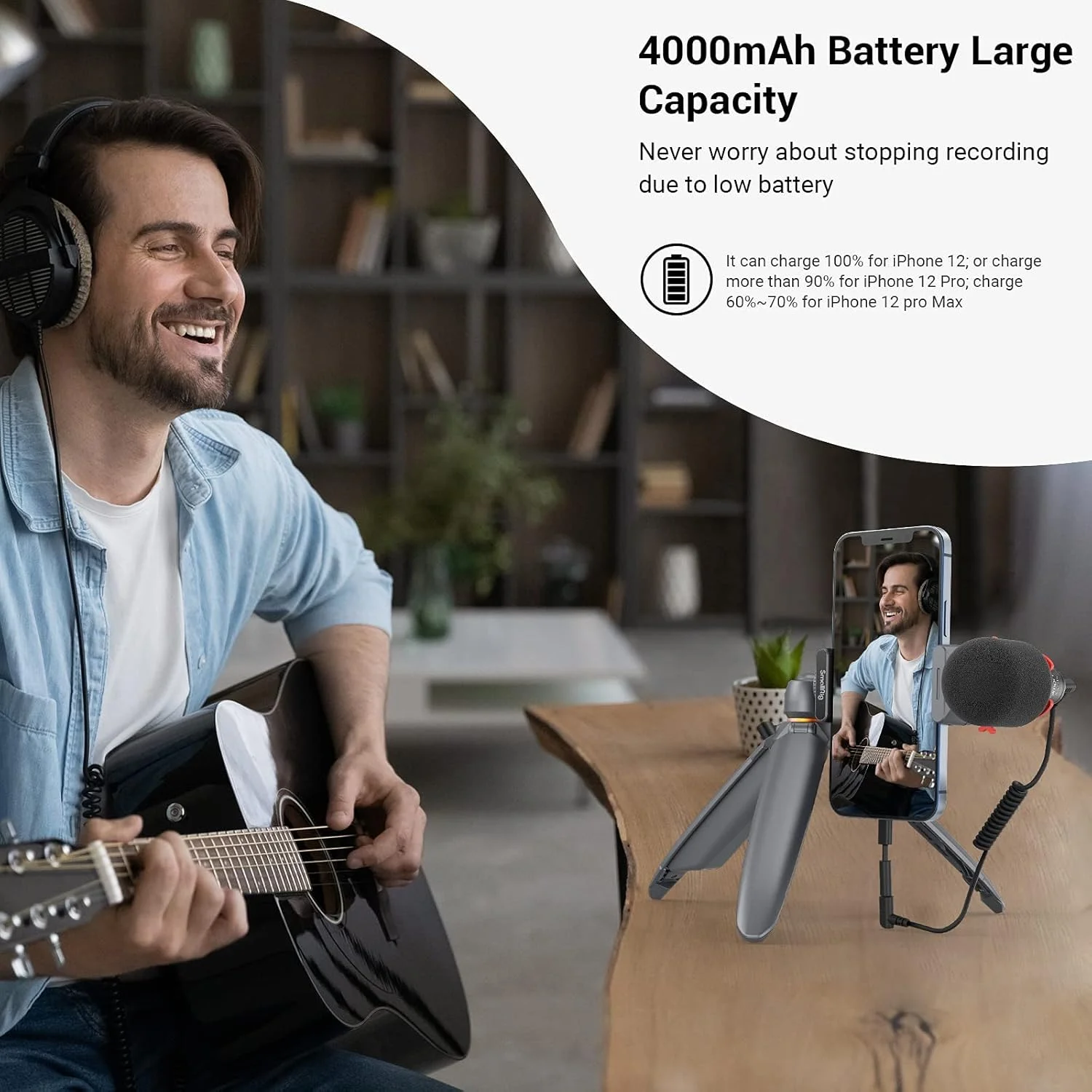 SmallRig Charging Tripod 3108 ET-10 SmallRig Charging Tripod 3108 ET-10