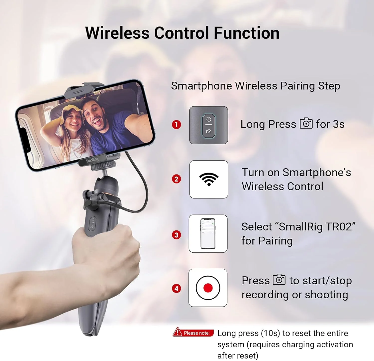 SmallRig Charging Tripod 3108 ET-10 SmallRig Charging Tripod 3108 ET-10