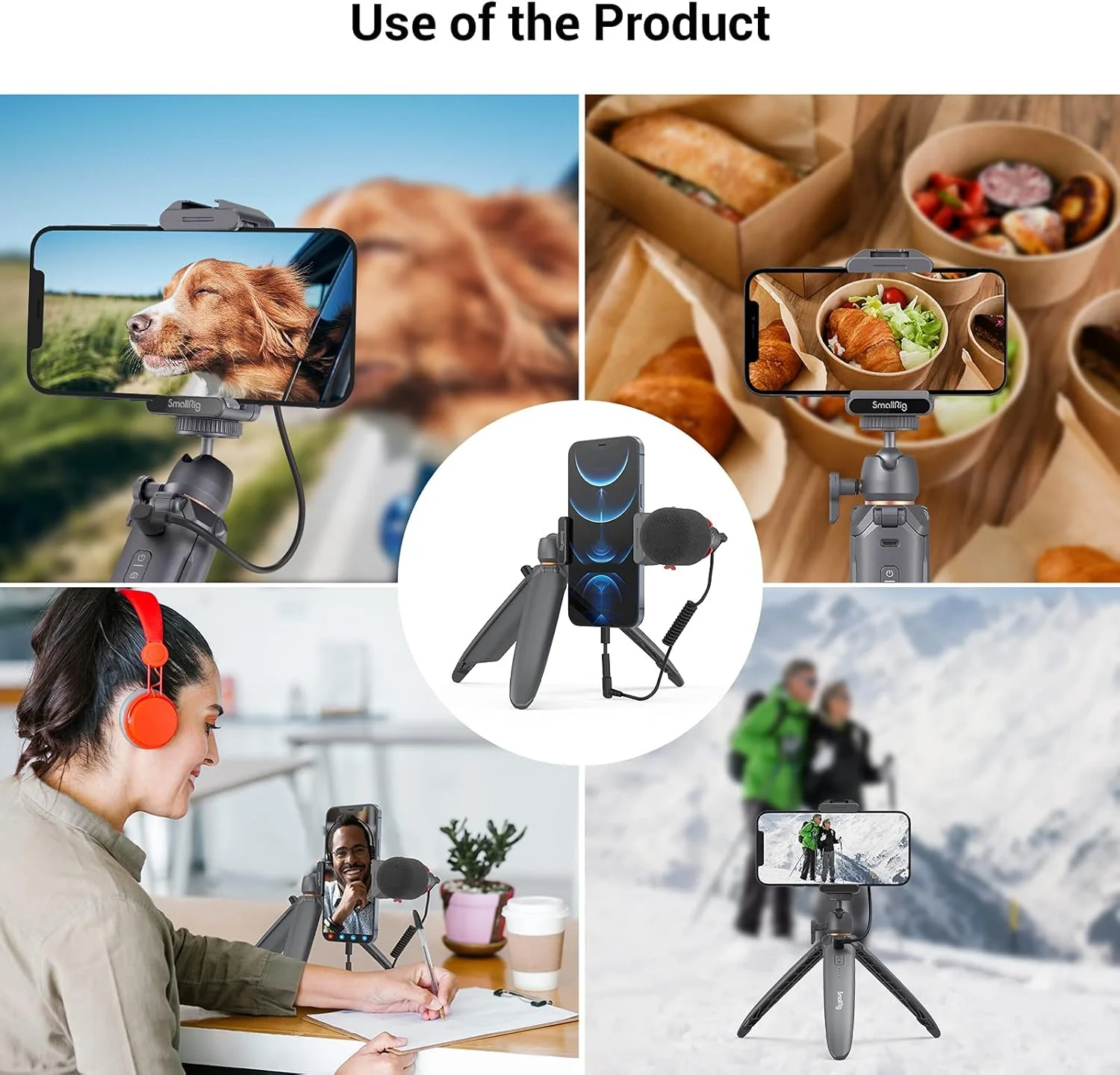 SmallRig Charging Tripod 3108 ET-10 SmallRig Charging Tripod 3108 ET-10