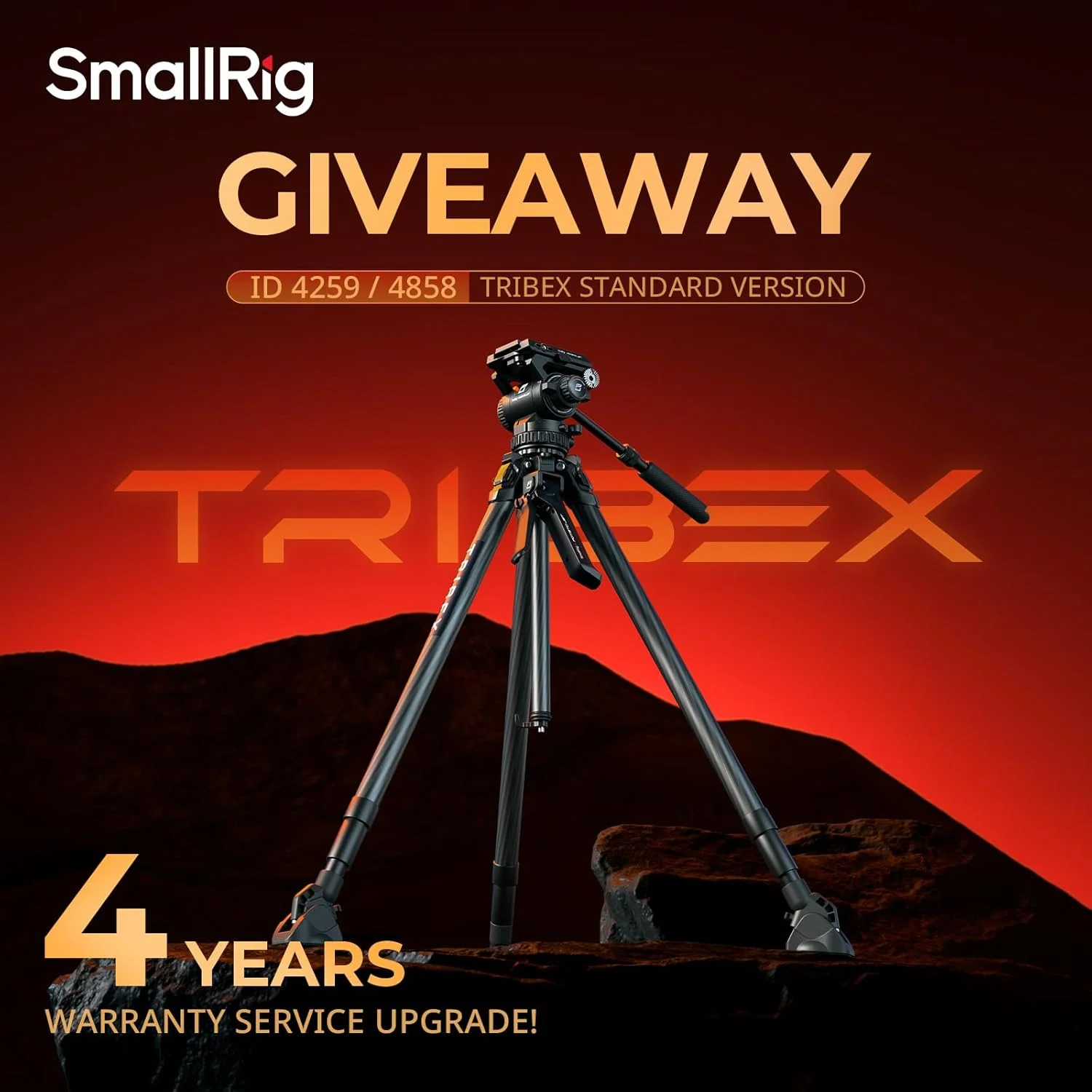 SmallRig Tribex Hydraulic Carbon Fiber Tripod Kit,4259 SmallRig Tribex Hydraulic Carbon Fiber Tripod Kit,4259