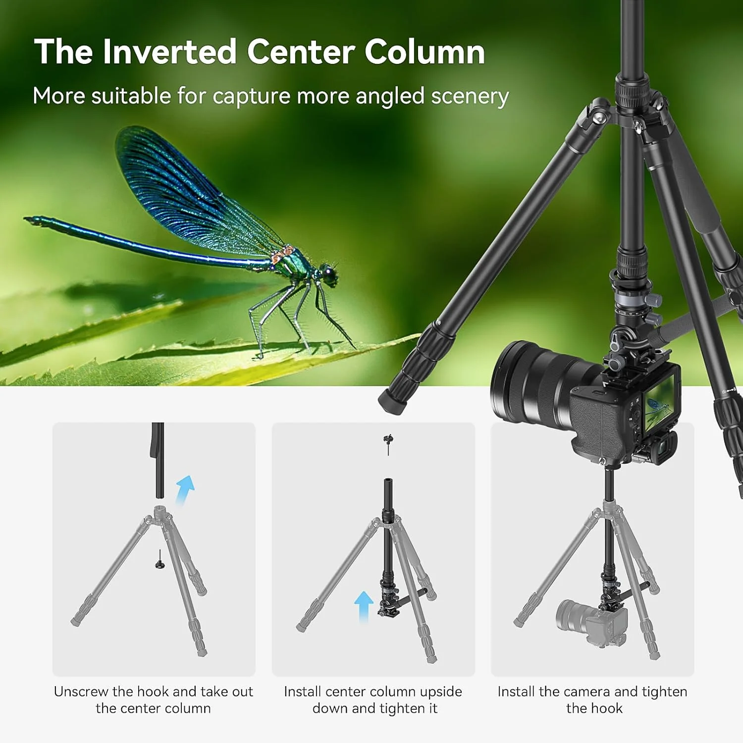 سه پایه ویدیویی حرفه ای 72 اینچی SmallRig، هد سیال با پایه تراز، تبدیل به تک پایه، سه پایه ویدیویی برای مسافرت، ویدیو و ولاگ، با کیف حمل، حداکثر بار 4 کیلوگرم - 4319 سه پایه ویدیویی حرفه ای 72 اینچی SmallRig، هد سیال با پایه تراز، تبدیل به تک پایه، سه پایه ویدیویی برای مسافرت، ویدیو و ولاگ، با کیف حمل، حداکثر بار 4 کیلوگرم - 4319